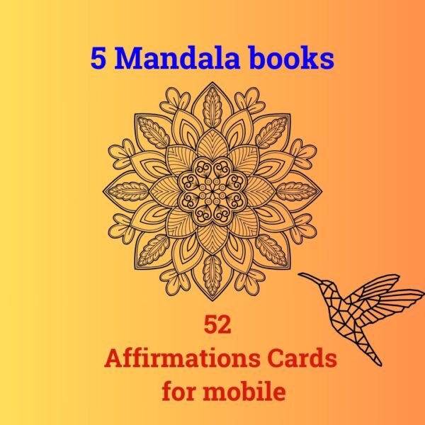 Mandalas (5 in 1 ) - Perfect for Relaxation