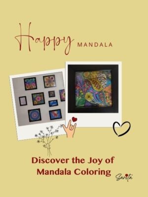Detailed mandala patterns from Magic Mandala Coloring Book by Sarita Chugh, NLP Practitioner, designed for mindfulness, creative focus, and therapeutic relaxation.