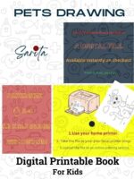 My Kid's Colorful Company: Pets (Printable Digital Book)