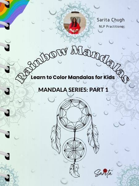 Rainbow Mandala (Mandala Series) - Part 1 - Printable Digital Book